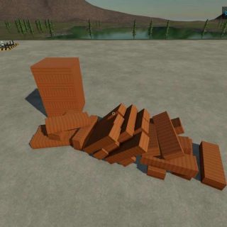 MWL Jenga Block Set 24 v1.0 FS22 Mod | Farming Simulator 22 Mod