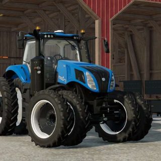 New Holland T8 US v1.0 FS22 Mod | Farming Simulator 22 Mod