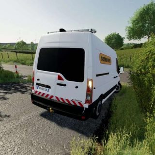 Renault Master IV - Sotraveer v1.0 FS22 Mod | Farming Simulator 22 Mod