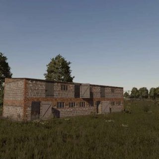 Small Long Building v1.0 FS22 Mod | Farming Simulator 22 Mod