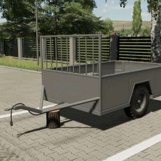 Two Wheel Trailer v1.0 FS22 Mod | Farming Simulator 22 Mod