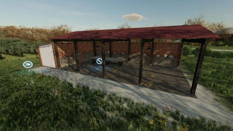 Brick Oven v1.0 FS22 Mod | Farming Simulator 22 Mod