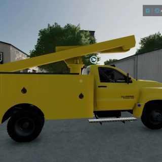 Chevy bucket truck update v1.0 FS22 Mod | Farming Simulator 22 Mod