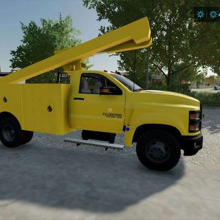 Chevy bucket truck v1.0 FS22 Mod | Farming Simulator 22 Mod