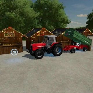 Christmas Market v1.0 FS22 Mod | Farming Simulator 22 Mod