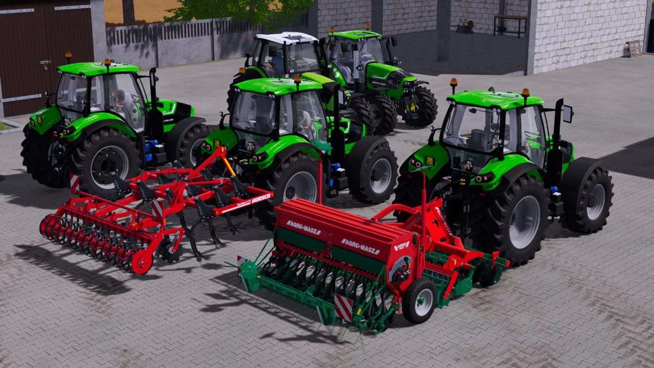 Deutz Fahr Agrotron Series V10 Fs22 Farming Simulator 22 Mod Fs22 Mod 8722