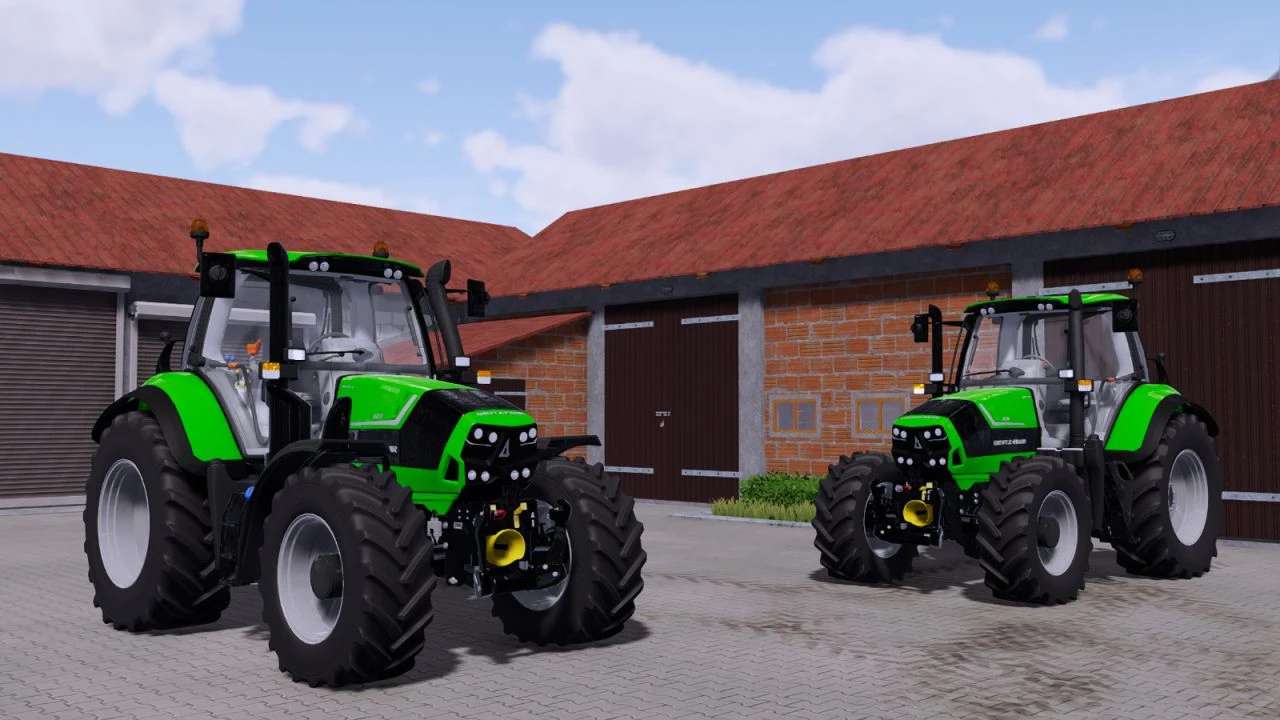 Deutz Fahr Agrotron Series V1001 Fs22 Farming Simulator 22 Mod Fs22 Mod 6125