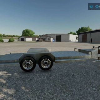 Car Trailer v1.0 FS22 Mod | Farming Simulator 22 Mod