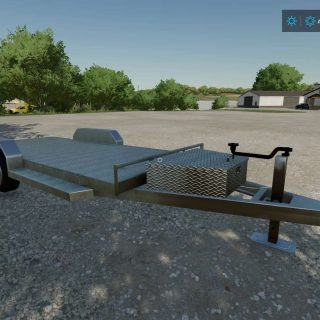 Car Trailer v1.0 FS22 Mod | Farming Simulator 22 Mod