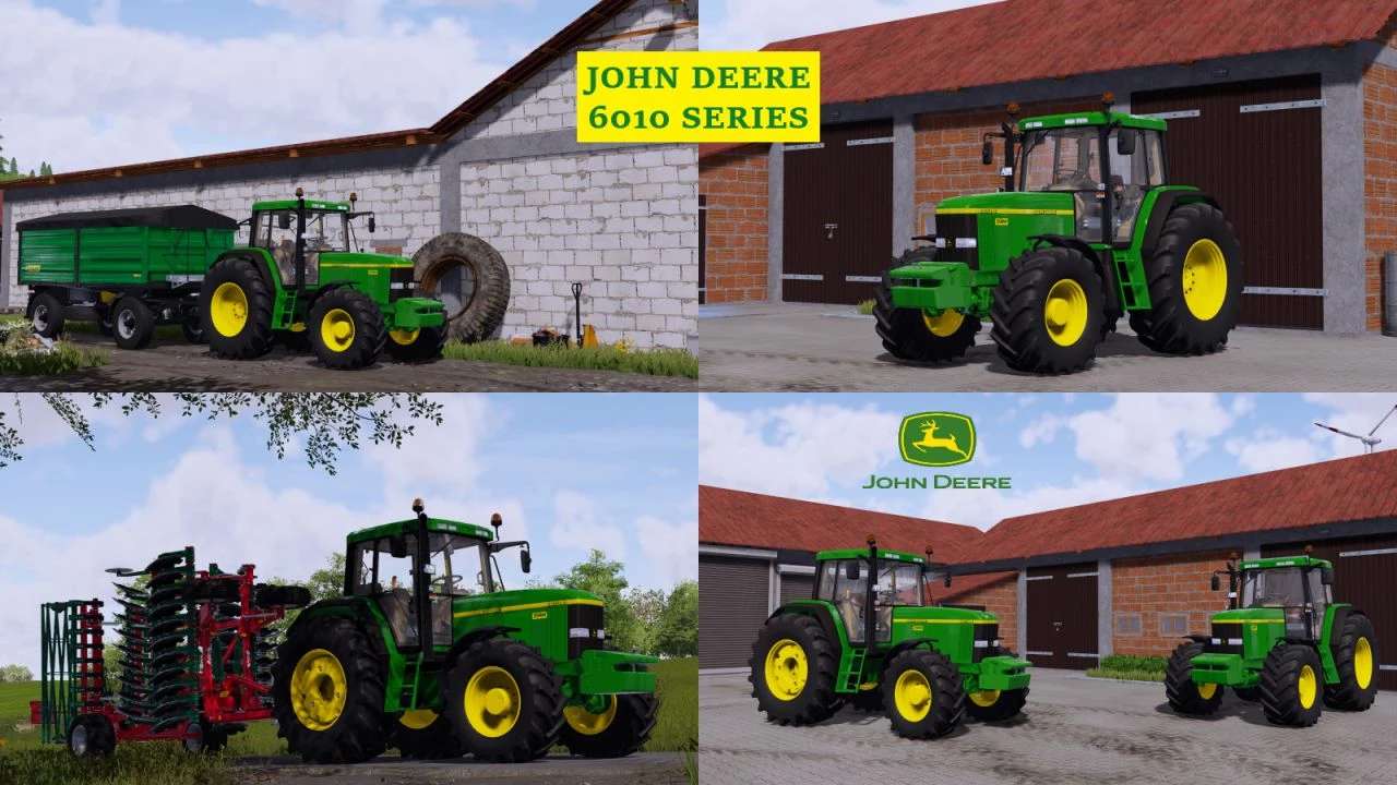 John Deere 6010 Series V1002 Fs22 Farming Simulator 22 Mod Fs22 Mod 1745