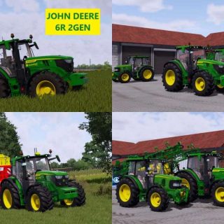 John Deere 6R 110 Series v1.0 FS22 Mod | Farming Simulator 22 Mod