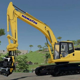 Komatsu PC300 v1.0 FS22 Mod | Farming Simulator 22 Mod