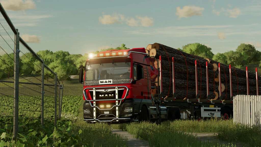 Man Tgx Forest Semi Truck V20 Fs22 Farming Simulator 22 Mod Fs22 Mod 3299