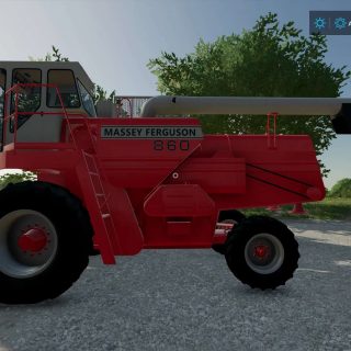 MF M860 Combine v1.0 FS22 Mod | Farming Simulator 22 Mod