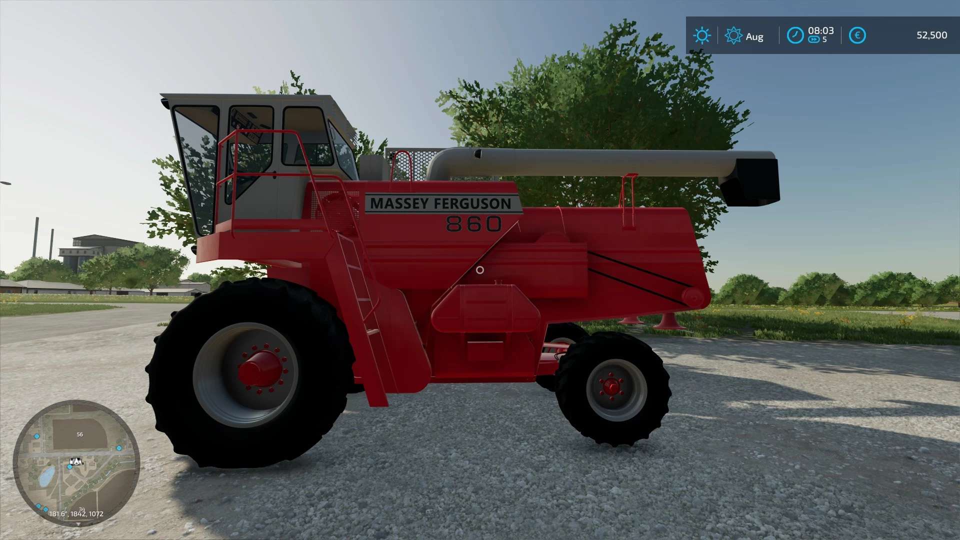 Mf M Combine V Fs Farming Simulator Mod Fs Mod
