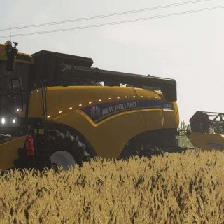 New Holland CX 5.80 Edited v1.0 FS22 - Farming Simulator 22 Mod | FS22 mod