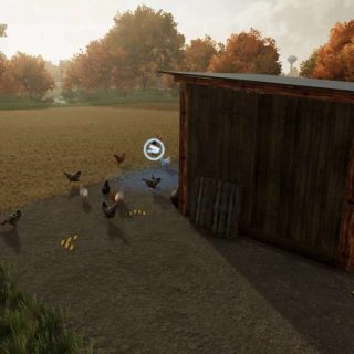 Open Chicken Coop V Fs Mod Farming Simulator Mod