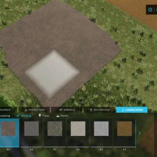 Paintable Field (Prefab) v1.1 FS22 Mod | Farming Simulator 22 Mod