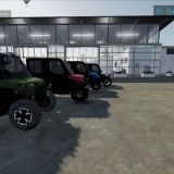 Polaris Ranger 4 door v1.0 FS22 Mod | Farming Simulator 22 Mod
