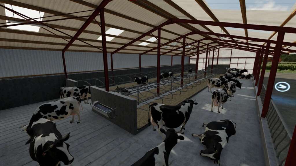 Mod Slatted Cow Shed V10 Fs22 • Farmingsimulatorapp 6690