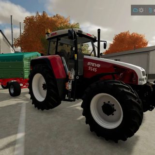 Steyr 9145 v1.0 FS22 Mod | Farming Simulator 22 Mod