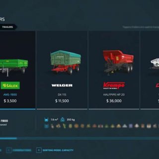 Super Shop Sorting v1.0 FS22 Mod | Farming Simulator 22 Mod