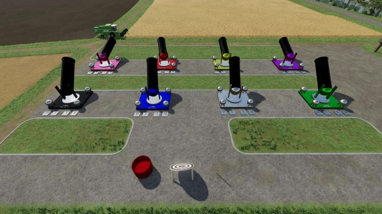 Toy Cannon Pack v1.0 FS22 Mod | Farming Simulator 22 Mod