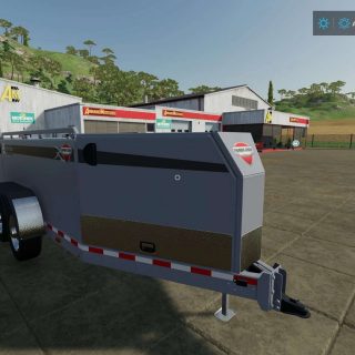 AD Blue Tank Trailer v1.0 FS22 Mod | Farming Simulator 22 Mod