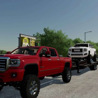 FS22 2017 GMC Sierra 2500HD v1.0 FS22 - Farming Simulator 22 Mod | FS22 mod