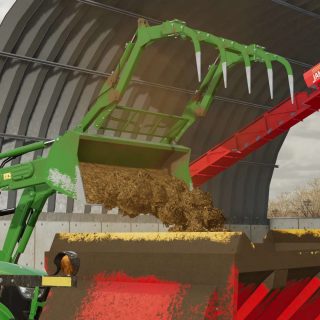 John Deere grapple bucket v1.0 FS22 Mod | Farming Simulator 22 Mod