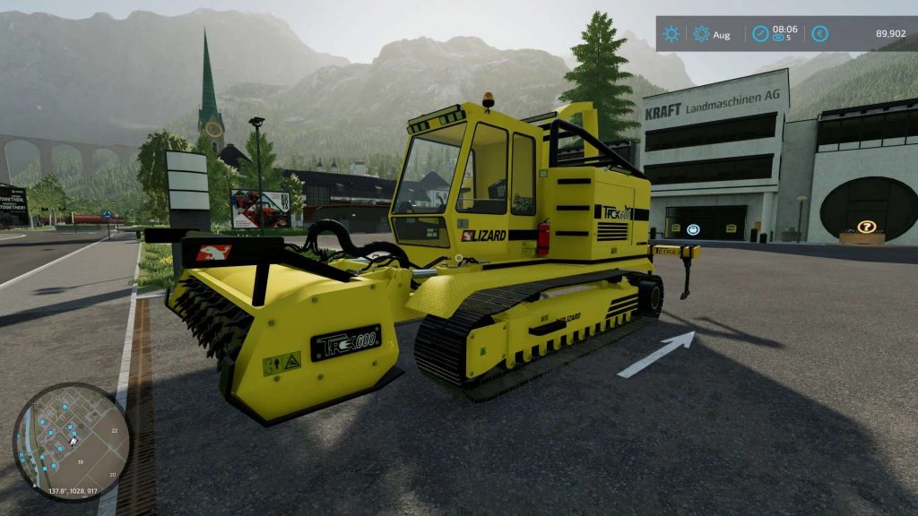 Trex 600 v1.0 FS22 Mod | Farming Simulator 22 Mod