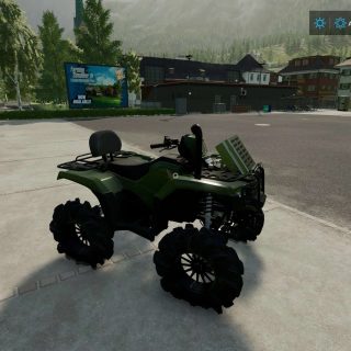 HONDA RANCHER v1.0 FS22 Mod | Farming Simulator 22 Mod