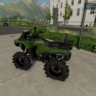 HONDA RANCHER v1.0 FS22 Mod | Farming Simulator 22 Mod