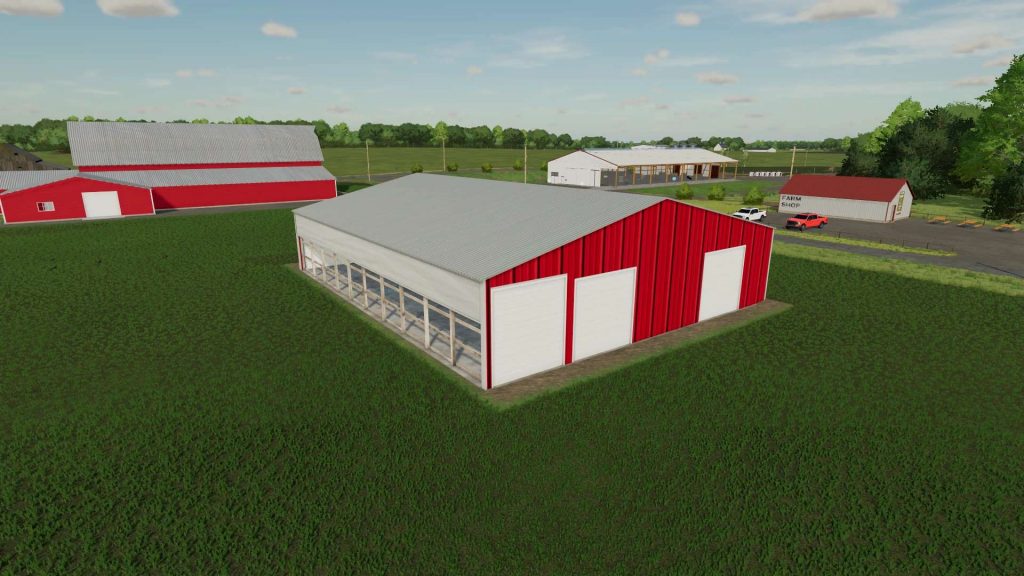 JMF Freestall Barn v1.0 FS22 Mod | Farming Simulator 22 Mod