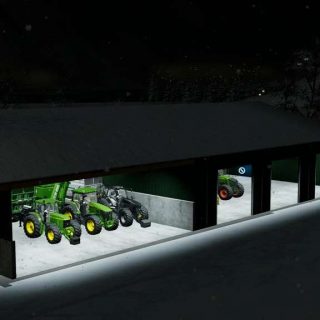 Machineshed With Workshop V1 0 FS22 Mod Farming Simulator 22 Mod