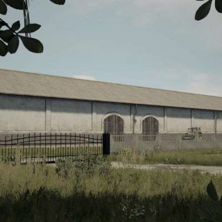 Old PGR Barn v1.0 FS22 Mod | Farming Simulator 22 Mod