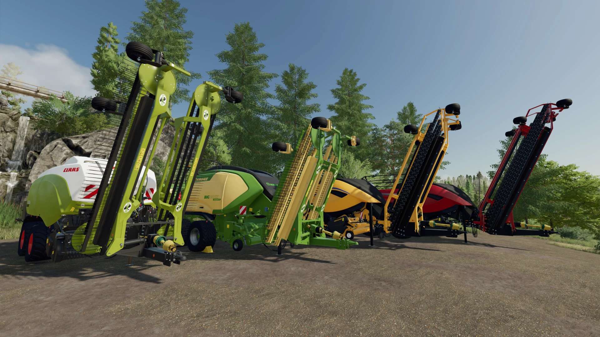 Pack Of Balers With Windrower V30 Fs22 Farming Simulator 22 Mod Fs22 Mod 4122