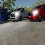 Renault Trafic 2022 Inside V2.0 FS22 Mod | Farming Simulator 22 Mod