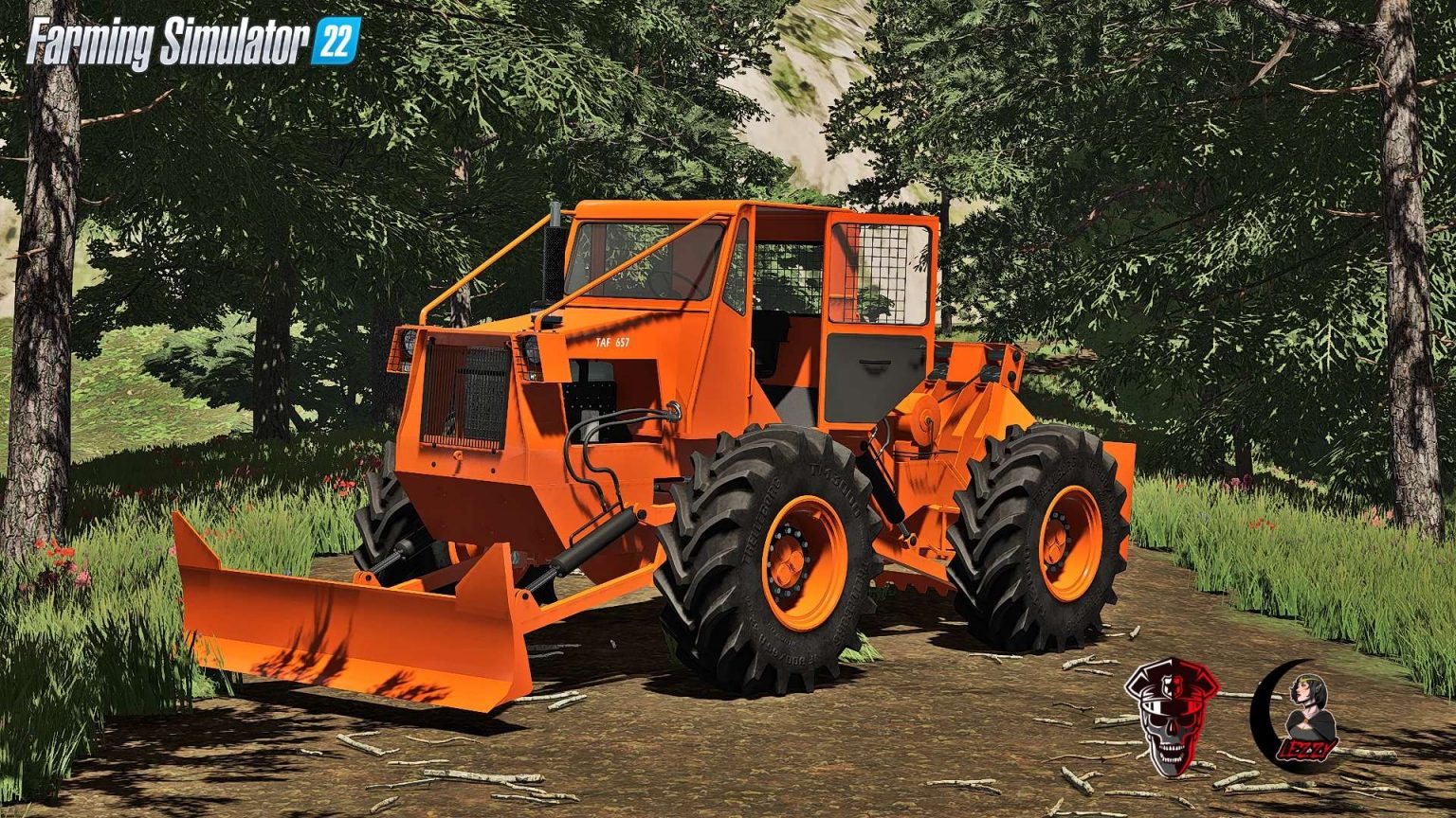 Taf 657 Forestry V1 0 Fs22 Mod Farming Simulator 22 Mod