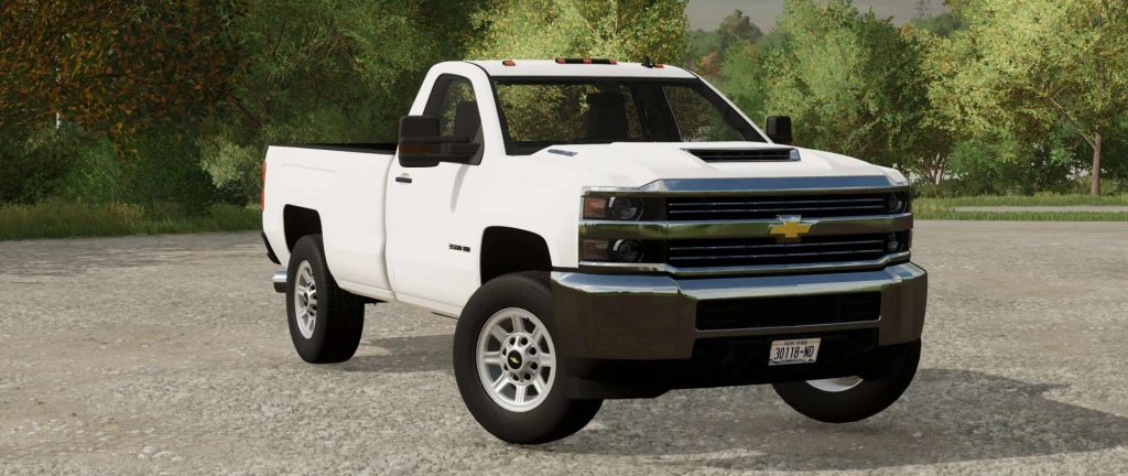 2017 Chevy Silverado 3500HD single cab long bed v1.0 FS22 Mod | Farming ...