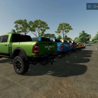 2021 Ram Power Wagon 2500 v1.0 FS22 Mod | Farming Simulator 22 Mod