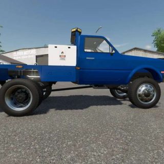 Flatbed Service Truck v1.0 FS22 Mod | Farming Simulator 22 Mod