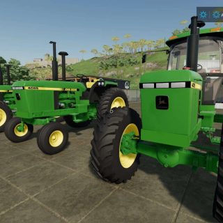 John Deere 4055 series v1.0 FS22 Mod | Farming Simulator 22 Mod