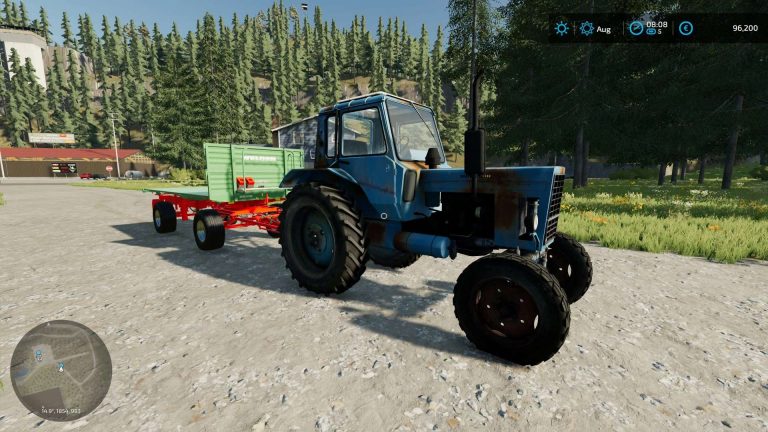 Mtz V Fs Mod Farming Simulator Mod