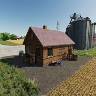 Old Farm House v1.0 FS22 Mod | Farming Simulator 22 Mod