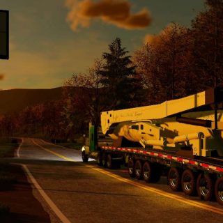 Reitnour Big Bubba Flatbed v1.1.0.1 FS22 Mod | Farming Simulator 22 Mod