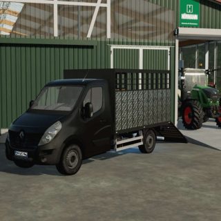 Renault Master Bétaillère 2018 v1.0 FS22 Mod | Farming Simulator 22 Mod