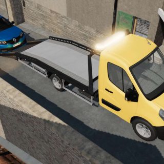 Renault Master Dépanneuse de 2018 v1.0 FS22 Mod | Farming Simulator 22 Mod