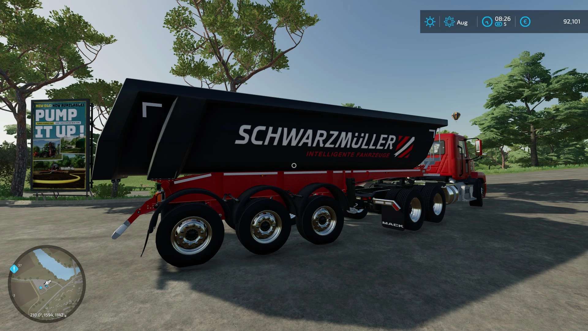 Schwarzmueller Dumper V1002 Fs22 Farming Simulator 22 Mod Fs22 Mod 6012