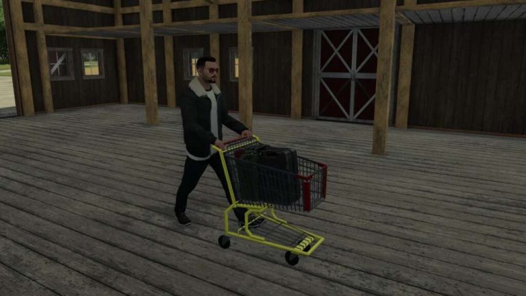 Shopping Cart V10 Fs22 Farming Simulator 22 Mod Fs22 Mod 4731